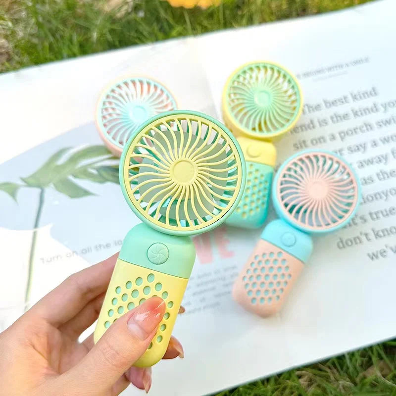 2025 New Handheld Charging Fan – Mini USB Pocket Breeze